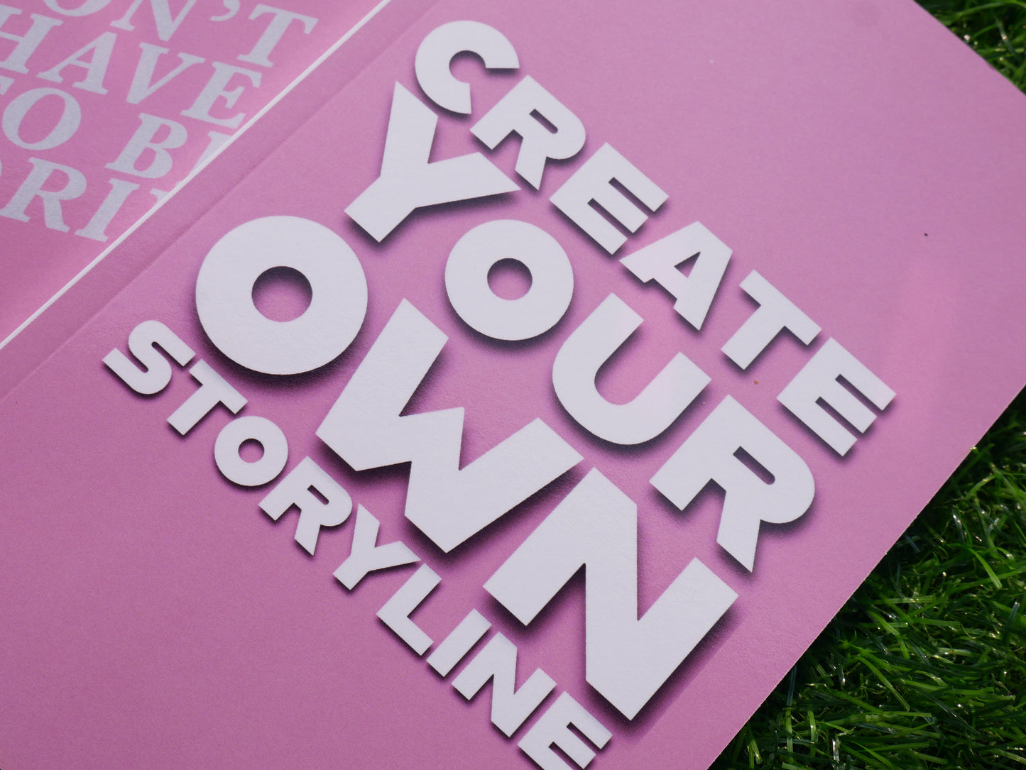 Create Your Own Storyline Notebook