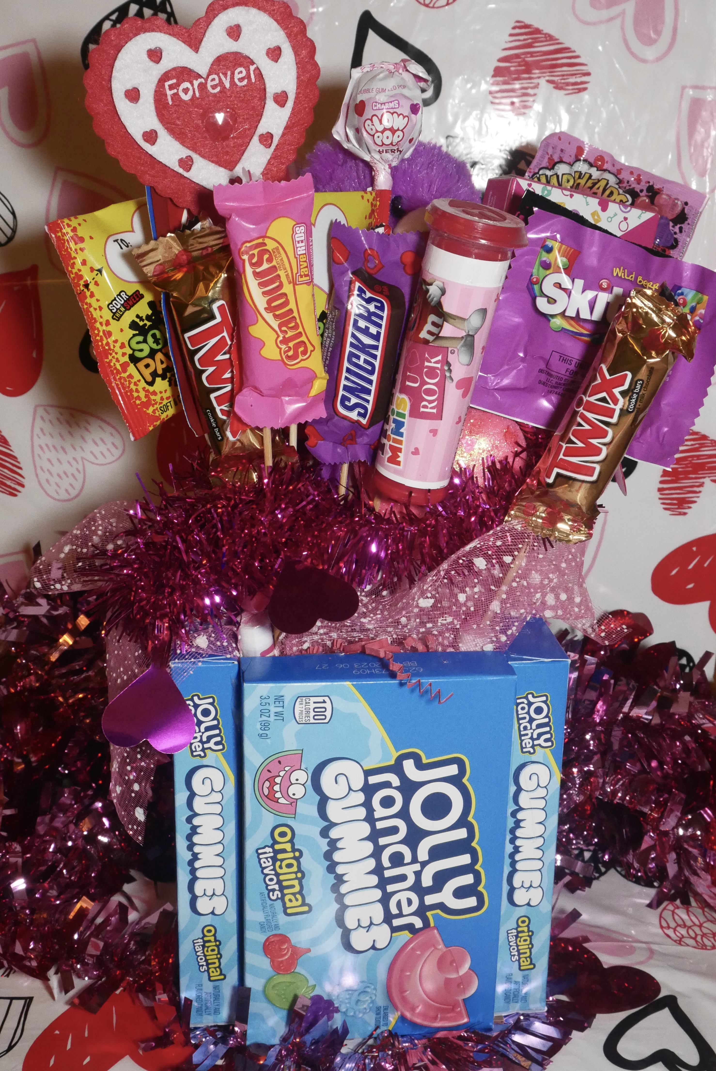 Valentine’s Day Candy Bouquet 3